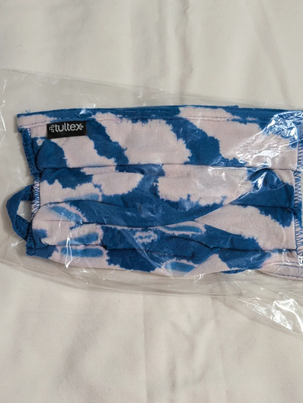 NWOT (002) Tultex Unisex Assorted Tie-Dye Face Masks Multi 8 Pack